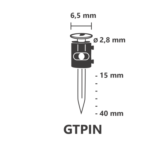 GTPIN Concrete Nail, different lengths