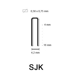 SJK Niet, gegalvaniseerd, diverse lengtes