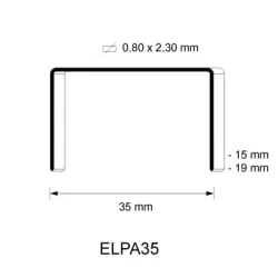 ELPA35 Kram - diverse lengtes