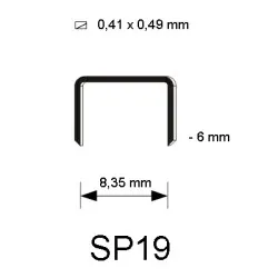 SP19 Niet 06 mm, 5.000 st SP19 Niet 06 mm, 5.000 st