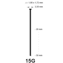15G FST brad, gehard, diverse afmetingen 15G FST brad, gehard, diverse afmetingen