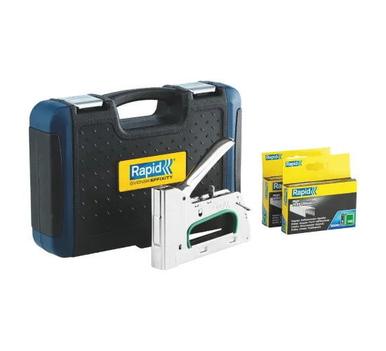 Rapid R34 in koffer incl. 4000 nieten Rapid R34 in koffer incl. 4000 nieten